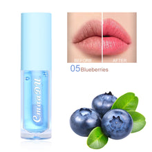 Load image into Gallery viewer, Fruit Lip Gloss Temperature Color Changing Mirror Lip Oil Plumping Moisturizing Reducing Lip Lines Waterproof Lip Balm Cosmetics
