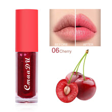 Load image into Gallery viewer, Fruit Lip Gloss Temperature Color Changing Mirror Lip Oil Plumping Moisturizing Reducing Lip Lines Waterproof Lip Balm Cosmetics

