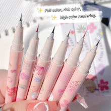 Load image into Gallery viewer, Waterproof Brown Lying Silkworm Liquid Eyeliner Pen Big Eyes Makeup Liquid DelineadorSmooth Quick-drying Makeup Cosmetics
