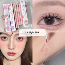 Load image into Gallery viewer, Waterproof Brown Lying Silkworm Liquid Eyeliner Pen Big Eyes Makeup Liquid DelineadorSmooth Quick-drying Makeup Cosmetics
