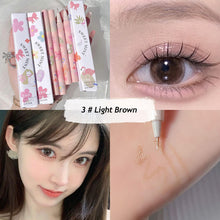 Load image into Gallery viewer, Waterproof Brown Lying Silkworm Liquid Eyeliner Pen Big Eyes Makeup Liquid DelineadorSmooth Quick-drying Makeup Cosmetics
