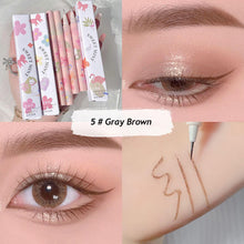 Load image into Gallery viewer, Waterproof Brown Lying Silkworm Liquid Eyeliner Pen Big Eyes Makeup Liquid DelineadorSmooth Quick-drying Makeup Cosmetics
