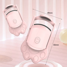 Load image into Gallery viewer, Cute Temperature Control Cat Claw Eyelashes Curler Designs Long Lasting Professional Women Makeup Accessories Eye Lash Curler

