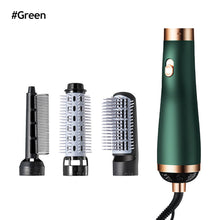 Load image into Gallery viewer, 3 In 1 Hot Air Comb Straight Coil Hair Dryer Hair Conditioner Egg Roll Temperature Control Protection Hair Styling Comb
