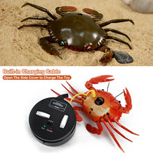 Load image into Gallery viewer, Smart Simulated Crab Cat Toys Interactive Electric Battery Stuffed Toy Cat Teaser Self-Playing Kitten Toys for Cats Pet Supplies

