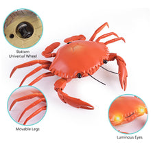 Load image into Gallery viewer, Smart Simulated Crab Cat Toys Interactive Electric Battery Stuffed Toy Cat Teaser Self-Playing Kitten Toys for Cats Pet Supplies
