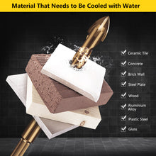 Load image into Gallery viewer, 3-12mm Cross Hex Tile Drill Bits for Glass Ceramic Concrete Hole Opener Hard Alloy Triangle Carbide Drills Bit Tools
