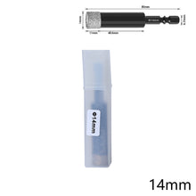 Load image into Gallery viewer, 5-16mm Hexagonal Shank Brazed Diamond Dry Ceramic Tile Drill Bit Hex Handle Hole Opener Hole Saw Marble Granite Vitrified Tile Cutter
