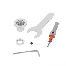 Load image into Gallery viewer, Adjustable Countersink Router Bit with Punch 8/10MM Shank Woodworking Milling Cutter for Wood Face Mill
