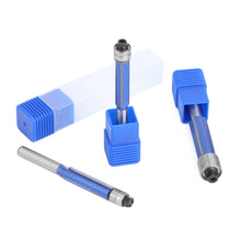 Load image into Gallery viewer, 1/4pcs 1/4" Shank Trim Router Bit with 2 Blade Double Bearing Bits Wood Milling Cutter for Woodwork Tool
