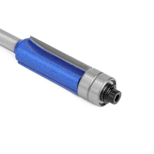 Load image into Gallery viewer, 1/4pcs 1/4" Shank Trim Router Bit with 2 Blade Double Bearing Bits Wood Milling Cutter for Woodwork Tool
