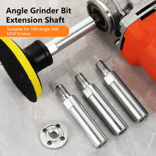 Load image into Gallery viewer, M10 Angle Grinder Bit Extension Shaft Set 65/80mm Durable Steel Connecting Rod for Polishing Pad Grinding Rotary Polisher Power Tool

