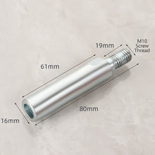 Load image into Gallery viewer, M10 Angle Grinder Bit Extension Shaft Set 65/80mm Durable Steel Connecting Rod for Polishing Pad Grinding Rotary Polisher Power Tool
