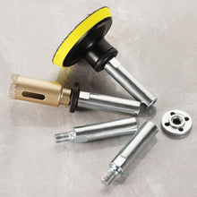 Load image into Gallery viewer, M10 Angle Grinder Bit Extension Shaft Set 65/80mm Durable Steel Connecting Rod for Polishing Pad Grinding Rotary Polisher Power Tool
