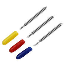 Load image into Gallery viewer, 5Pcs 30/45/60 Degrees Replacement Blades Set For Roland Cricut Plotter Blade Knife Cutter Blades For Power Tools Cutting Plotter
