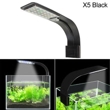Load image into Gallery viewer, LED Aquarium Fish Tank Light Clip-on 5W/10W/15W LED Plants Grow Lights Aquatic Freshwater Aquarium Lamps Waterproof 220V EU Plug
