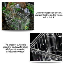 Load image into Gallery viewer, Double-Deck Clear Fish Breeding Isolation Box Aquarium Breeder Fish Tank Hatching Incubator Fish House Home
