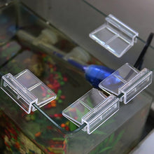 Load image into Gallery viewer, 4Pcs/lot Fish Aquatic Pet Parts Aquarium Fish Tank Acrylic Clips Glass Cover Support Holders 6/8/10/12mm
