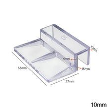 Load image into Gallery viewer, 4Pcs/lot Fish Aquatic Pet Parts Aquarium Fish Tank Acrylic Clips Glass Cover Support Holders 6/8/10/12mm
