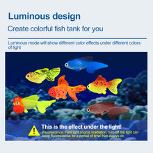Load image into Gallery viewer, Artificial Aquarium Goldfish Glow In The Dark Ornament Fish Tank Jellyfish For Garden Ornament Fish Tank Decoration
