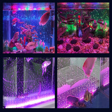 Load image into Gallery viewer, LED Aquarium Light Fish Tank Submersible Light Aquatic Air Bubble Oxygenation Lamp EU US Plug Fish Tank Light
