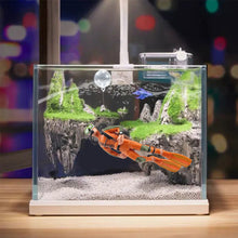 Load image into Gallery viewer, Aquarium Simulated Diver Miniature Diver Figure Diving Model Action Figure Miniature Sea Animal Model Ornaments Aquarium Decor Fish Tank Figurine Toy
