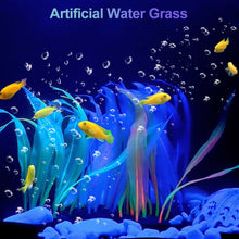 Load image into Gallery viewer, 18-25cm Aquarium Decoration Plants Simulation Artificial Water Grass Fish Tank Decor Silicone Kelp Ornament Aquarium Accessories
