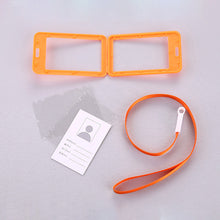Load image into Gallery viewer, Lanyards ID Card Holder Bank Bus Pass Card Case Cover Men Women's Bank Credit Card Holder Strap Cardholder
