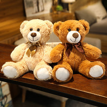 Load image into Gallery viewer, 1pc 35CM Stuffed Teddy Bear Toys with Ribbon Bow Bears 7 Colors Plush Toys Best Gift for Children Kids Toy Wedding Gifts

