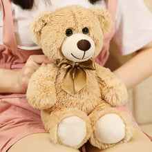 Load image into Gallery viewer, 1pc 35CM Stuffed Teddy Bear Toys with Ribbon Bow Bears 7 Colors Plush Toys Best Gift for Children Kids Toy Wedding Gifts
