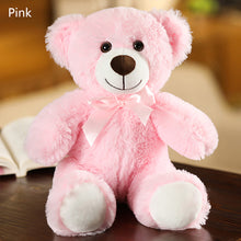 Load image into Gallery viewer, 1pc 35CM Stuffed Teddy Bear Toys with Ribbon Bow Bears 7 Colors Plush Toys Best Gift for Children Kids Toy Wedding Gifts
