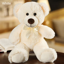 Load image into Gallery viewer, 1pc 35CM Stuffed Teddy Bear Toys with Ribbon Bow Bears 7 Colors Plush Toys Best Gift for Children Kids Toy Wedding Gifts
