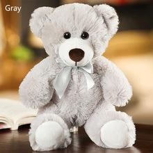 Load image into Gallery viewer, 1pc 35CM Stuffed Teddy Bear Toys with Ribbon Bow Bears 7 Colors Plush Toys Best Gift for Children Kids Toy Wedding Gifts
