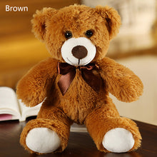 Load image into Gallery viewer, 1pc 35CM Stuffed Teddy Bear Toys with Ribbon Bow Bears 7 Colors Plush Toys Best Gift for Children Kids Toy Wedding Gifts
