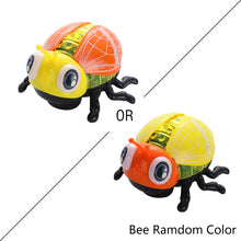 Load image into Gallery viewer, Simulated Cartoon Insect Cat Toy Parent-child Interaction Simulation Beetle Ladybug Bee with Light and Music Gift for Kids
