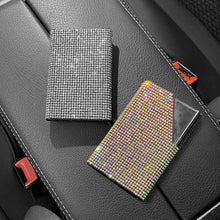 Load image into Gallery viewer, Bling Diamond Car Driver License Card Holder Driving License Credit Card Storage Interior Flip Ladies Girls Accessories
