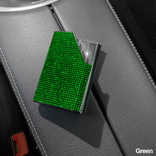 Load image into Gallery viewer, Bling Diamond Car Driver License Card Holder Driving License Credit Card Storage Interior Flip Ladies Girls Accessories
