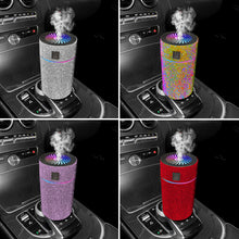 Load image into Gallery viewer, Car Diffuser Humidifier with LED Light Diamond Auto Air Purifier Aromatherapy Diffuser Air Freshener Car Accessories
