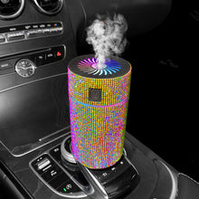 Load image into Gallery viewer, Car Diffuser Humidifier with LED Light Diamond Auto Air Purifier Aromatherapy Diffuser Air Freshener Car Accessories

