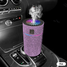 Load image into Gallery viewer, Car Diffuser Humidifier with LED Light Diamond Auto Air Purifier Aromatherapy Diffuser Air Freshener Car Accessories
