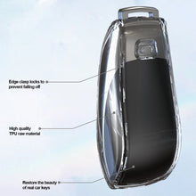 Load image into Gallery viewer, Car Key Case Transparent Cover for Mercedes Benz E C S GLC Class E200 E400 E63 W213 S550 S560 C260 A200 Key Shell TPU Protector
