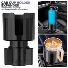 Load image into Gallery viewer, Car Cup Holder Large Expander Accessories With Adjustable Base Cup Holder Adapter Organizer For Bottles or Cups ≤105mm
