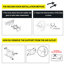 Load image into Gallery viewer, Car Air Vent Drink Water Cup Holder Accessories Interior Air Vent Cup Hanging Bottle Holder Stands for Diameter ≤76mm
