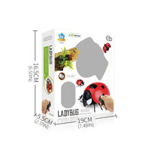 Load image into Gallery viewer, Infrared Remote Control Cat Toys Simulated Ladybug Electric Interactive Ladybeetle Toy Pet Entertainment Accessories
