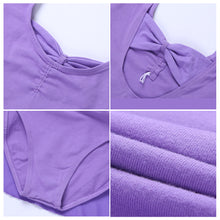 Load image into Gallery viewer, Girls Kids Ballet Dress Gymnastics Leotards Short Sleeve Ballet Dancewear Chiffon Skirts Kids Bowknot Dance Leotards
