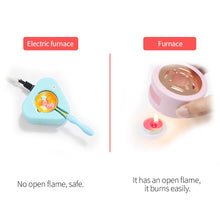 Load image into Gallery viewer, Electric Sealing Wax Furnace with Spoon Heating Melting Wax Furnace DIY Craft Wax Seal Stamp Set Lacquer Furnace
