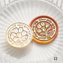 Load image into Gallery viewer, Handmade DIY Craft Sealing Wax Seal Stamp Vintage Craft Head Card Envelope Wedding Invitation Gift Wrap Scrapbooking
