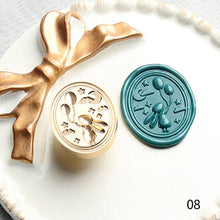 Load image into Gallery viewer, Handmade DIY Craft Sealing Wax Seal Stamp Vintage Craft Head Card Envelope Wedding Invitation Gift Wrap Scrapbooking
