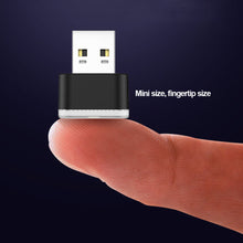 Load image into Gallery viewer, Mini Car USB Atmosphere Light LED USB Night Light Modeling Car Ambient Light Neon Interior Light
