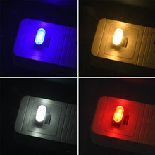 Load image into Gallery viewer, Mini Car USB Atmosphere Light LED USB Night Light Modeling Car Ambient Light Neon Interior Light
